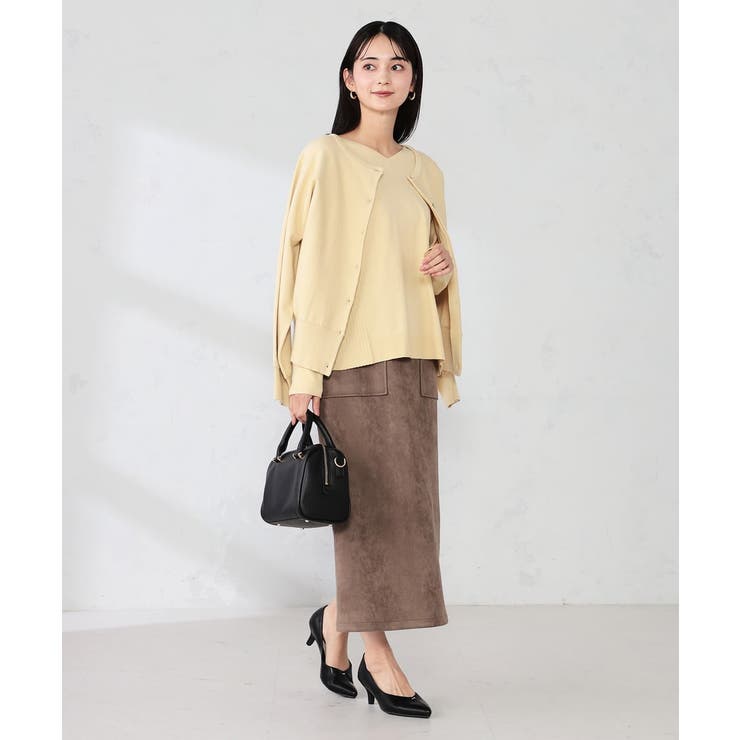 【2WAY】クルーネッククロップドカーディガン | a.v.v【WOMEN】 | 詳細画像27 