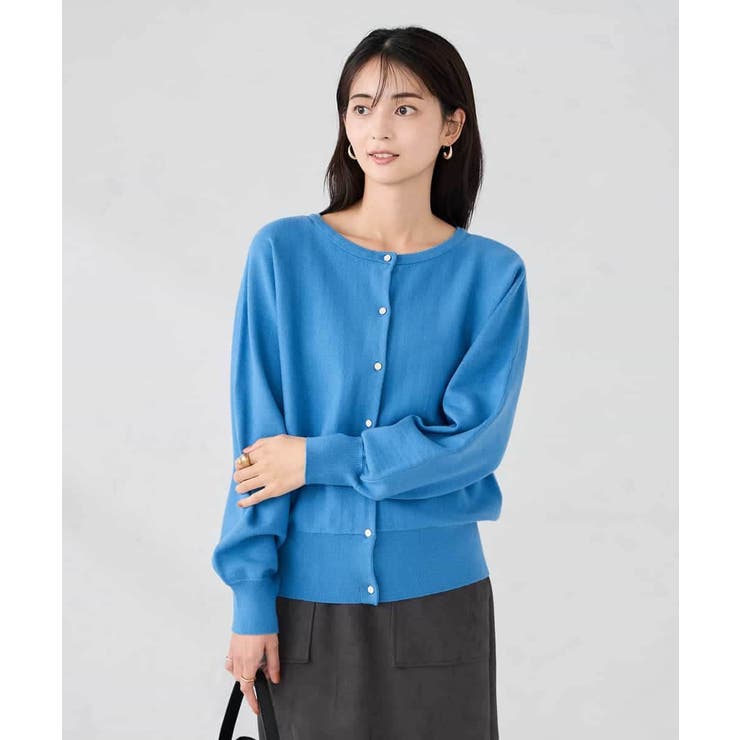 【2WAY】クルーネッククロップドカーディガン | a.v.v【WOMEN】 | 詳細画像28 