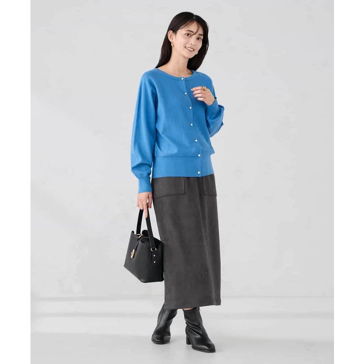 【2WAY】クルーネッククロップドカーディガン | a.v.v【WOMEN】 | 詳細画像31 