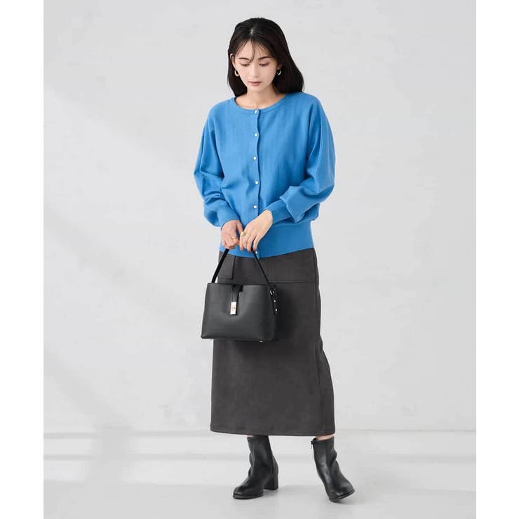 【2WAY】クルーネッククロップドカーディガン | a.v.v【WOMEN】 | 詳細画像33 