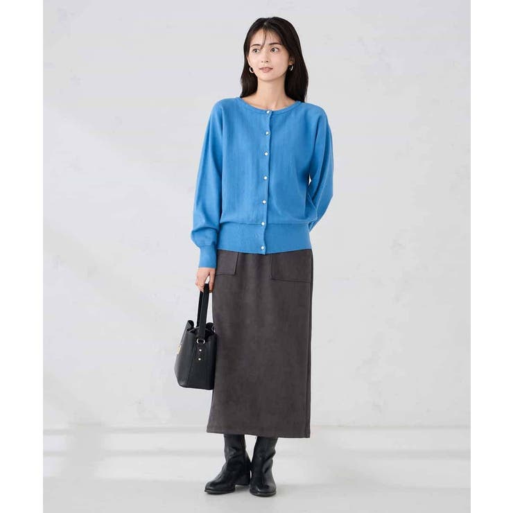 【2WAY】クルーネッククロップドカーディガン | a.v.v【WOMEN】 | 詳細画像34 