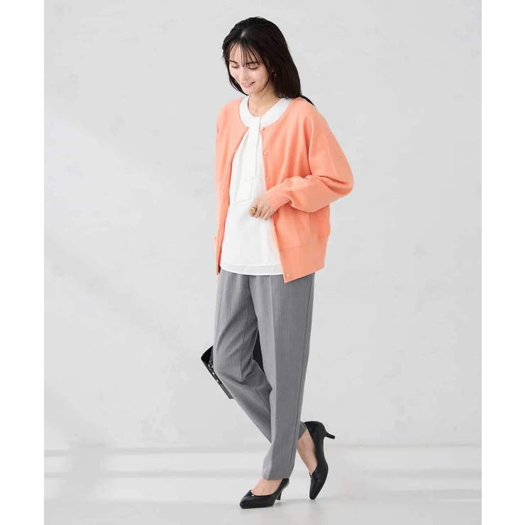 【2WAY】クルーネッククロップドカーディガン | a.v.v【WOMEN】 | 詳細画像6 