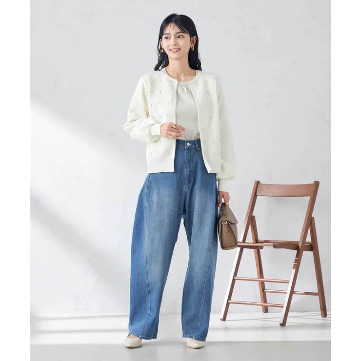 ビジュー調カーディガン | a.v.v【WOMEN】 | 詳細画像12 