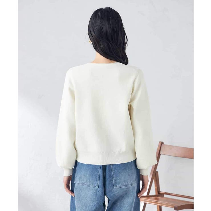 ビジュー調カーディガン | a.v.v【WOMEN】 | 詳細画像15 