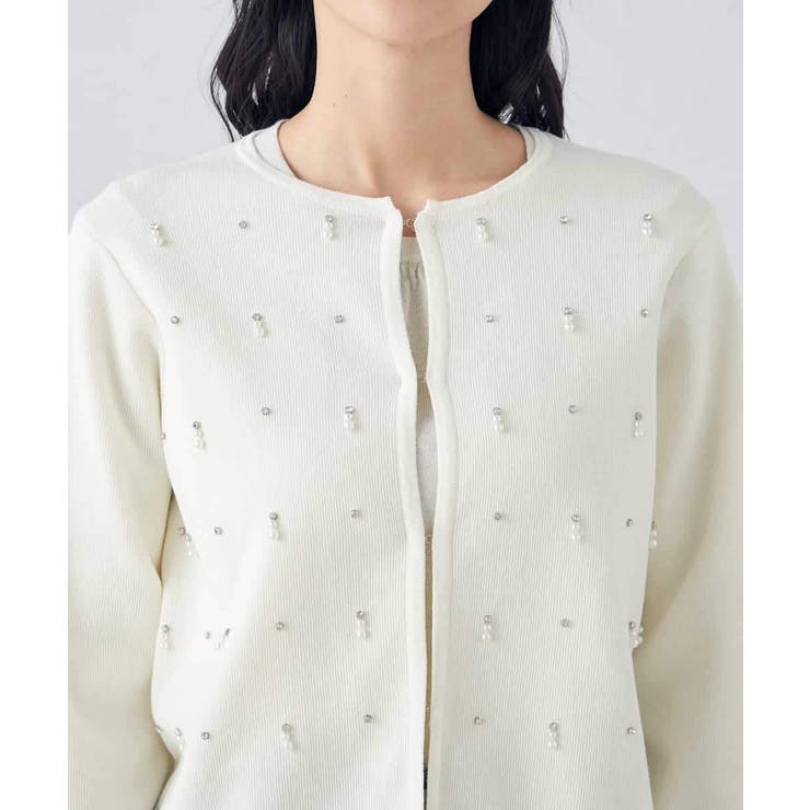 ビジュー調カーディガン | a.v.v【WOMEN】 | 詳細画像16 