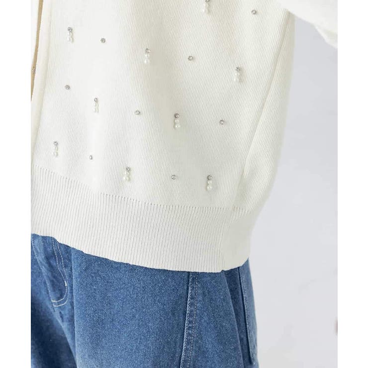 ビジュー調カーディガン | a.v.v【WOMEN】 | 詳細画像18 