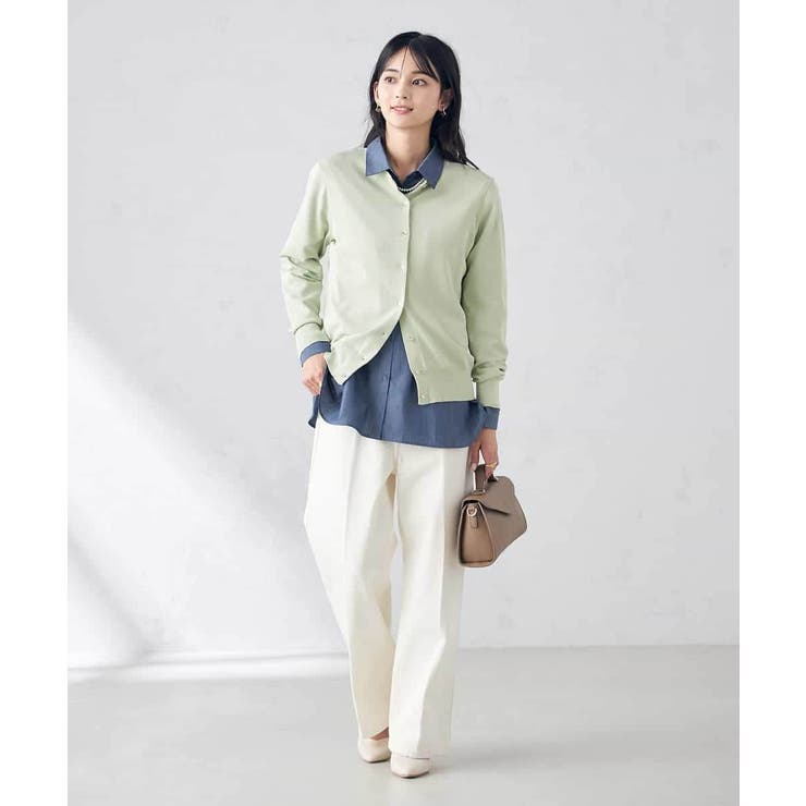 【洗える/UVカット】クルーネックカーディガン | a.v.v【WOMEN】 | 詳細画像12 