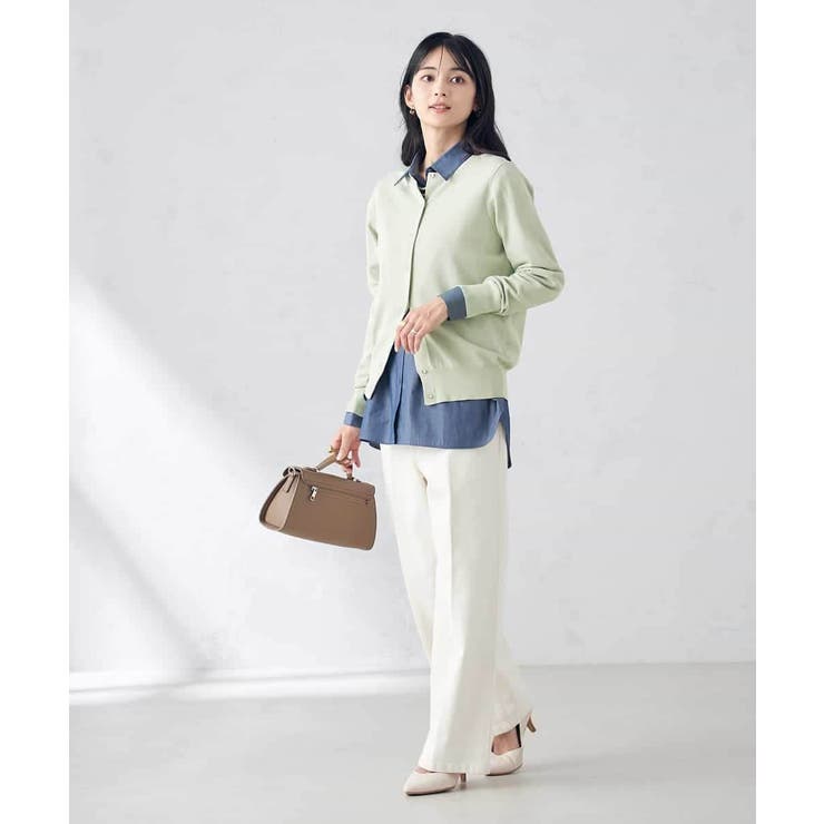 【洗える/UVカット】クルーネックカーディガン | a.v.v【WOMEN】 | 詳細画像14 