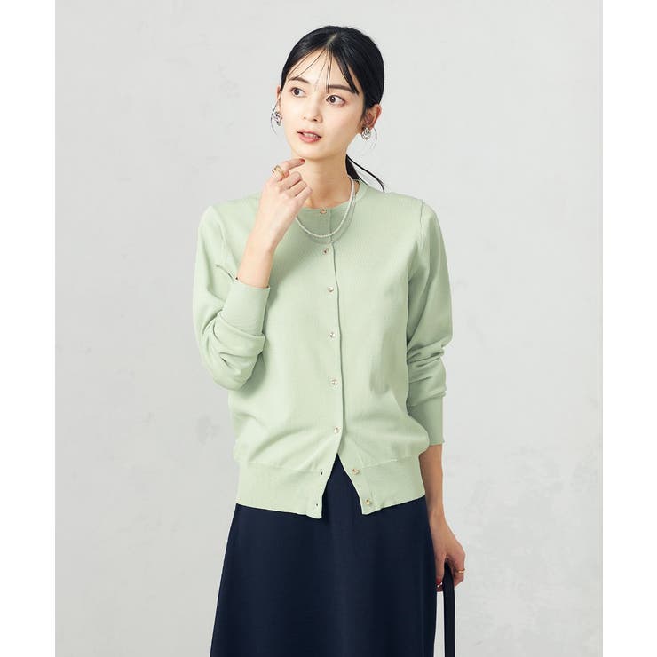 【洗える/UVカット】クルーネックカーディガン | a.v.v【WOMEN】 | 詳細画像15 