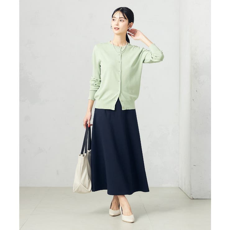 【洗える/UVカット】クルーネックカーディガン | a.v.v【WOMEN】 | 詳細画像19 