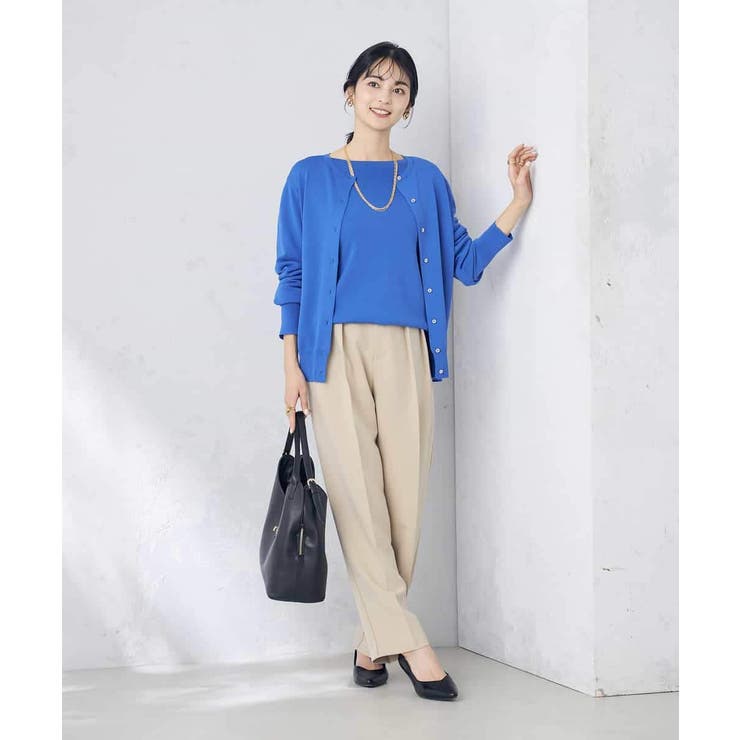 【洗える/UVカット】クルーネックカーディガン | a.v.v【WOMEN】 | 詳細画像22 