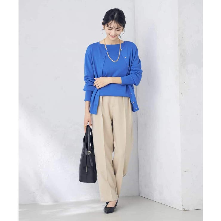 【洗える/UVカット】クルーネックカーディガン | a.v.v【WOMEN】 | 詳細画像23 