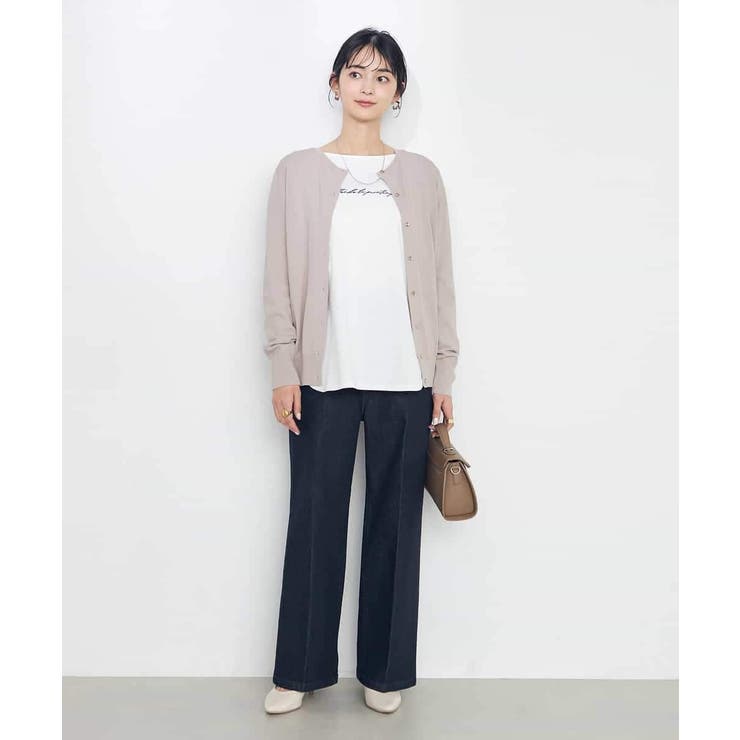 【洗える/UVカット】クルーネックカーディガン | a.v.v【WOMEN】 | 詳細画像26 