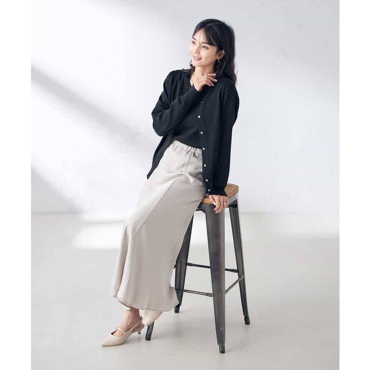 【洗える/UVカット】クルーネックカーディガン | a.v.v【WOMEN】 | 詳細画像37 