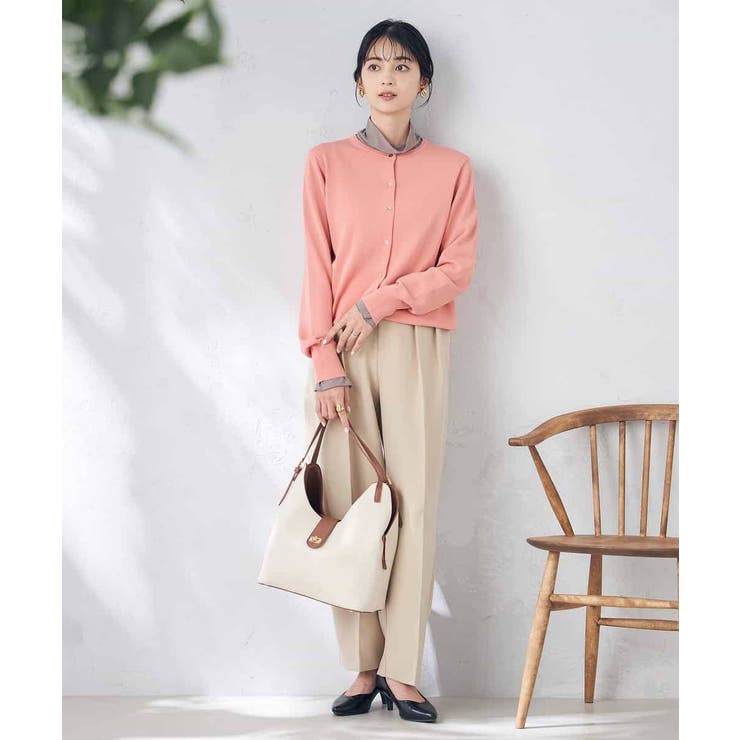 【洗える/UVカット】クルーネックカーディガン | a.v.v【WOMEN】 | 詳細画像9 