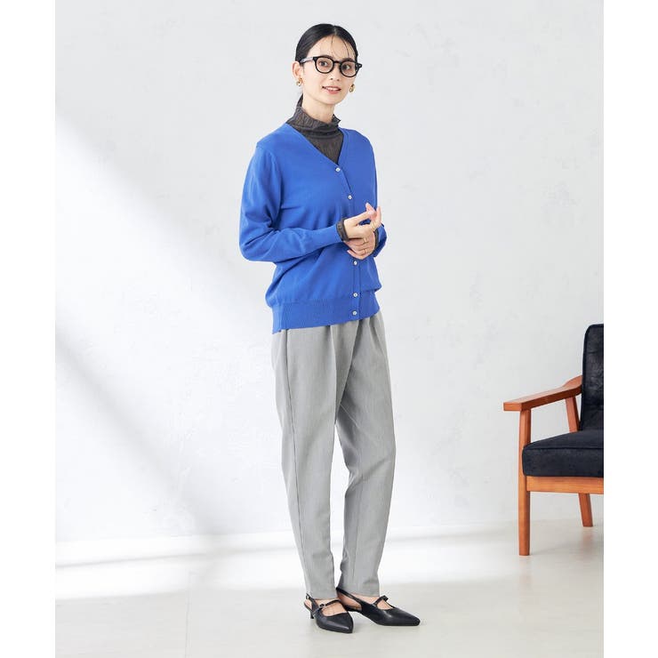 【洗える/UVカット】Vネックカーディガン | a.v.v【WOMEN】 | 詳細画像10 