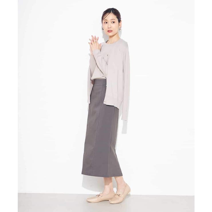 【洗える/UVカット】Vネックカーディガン | a.v.v【WOMEN】 | 詳細画像14 