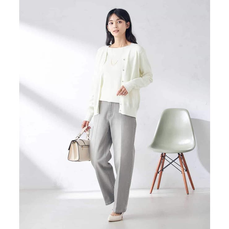 【洗える/UVカット】Vネックカーディガン | a.v.v【WOMEN】 | 詳細画像18 