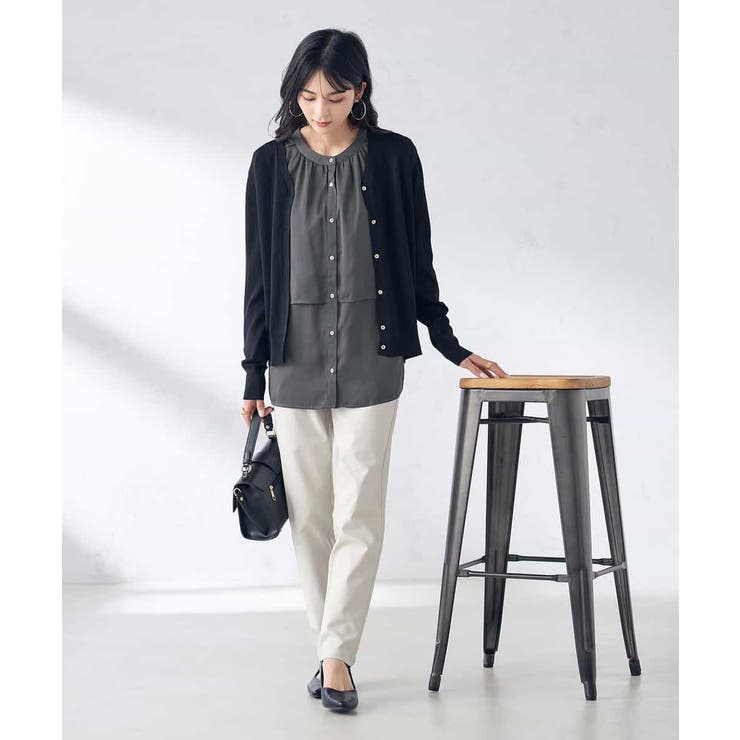 【洗える/UVカット】Vネックカーディガン | a.v.v【WOMEN】 | 詳細画像22 