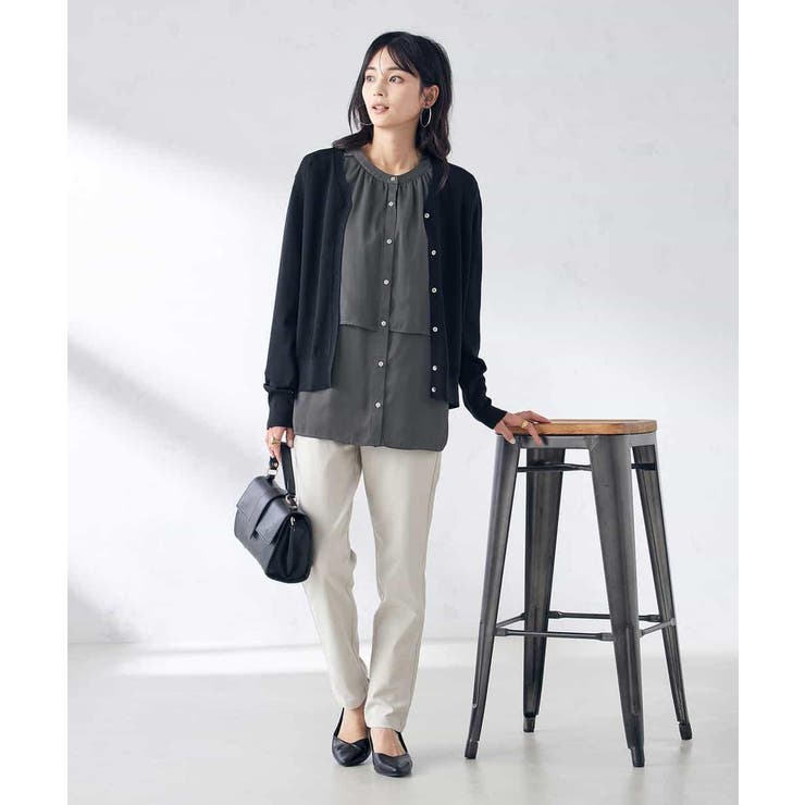 【洗える/UVカット】Vネックカーディガン | a.v.v【WOMEN】 | 詳細画像23 