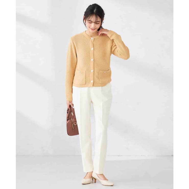 メタルボタンカノコニットジャケット | a.v.v【WOMEN】 | 詳細画像12 