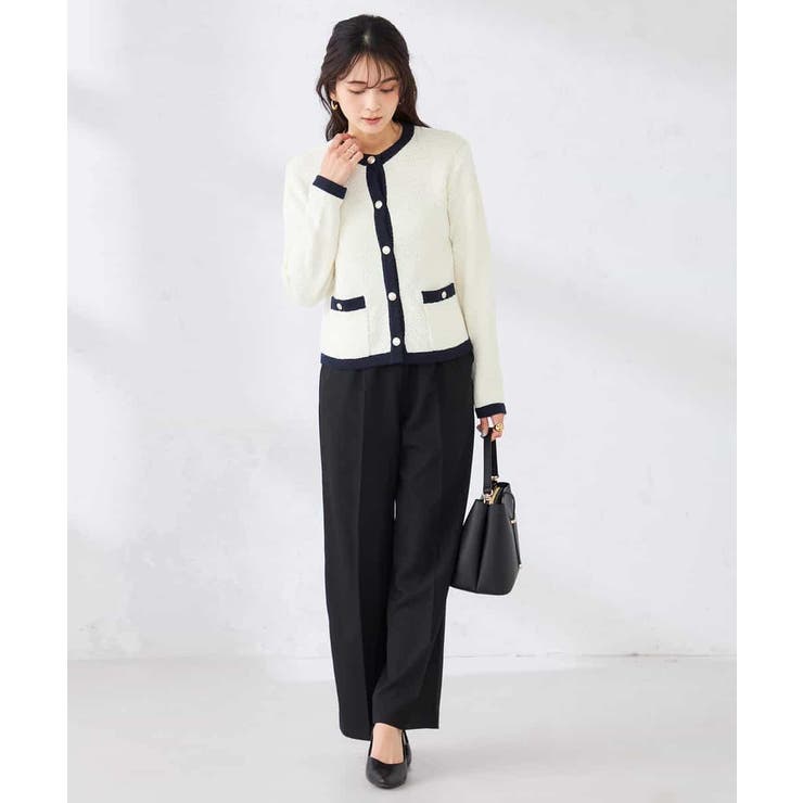 メタルボタンカノコニットジャケット | a.v.v【WOMEN】 | 詳細画像17 