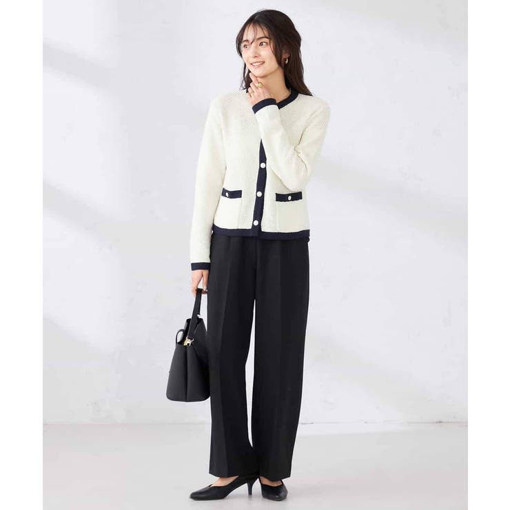 メタルボタンカノコニットジャケット | a.v.v【WOMEN】 | 詳細画像18 