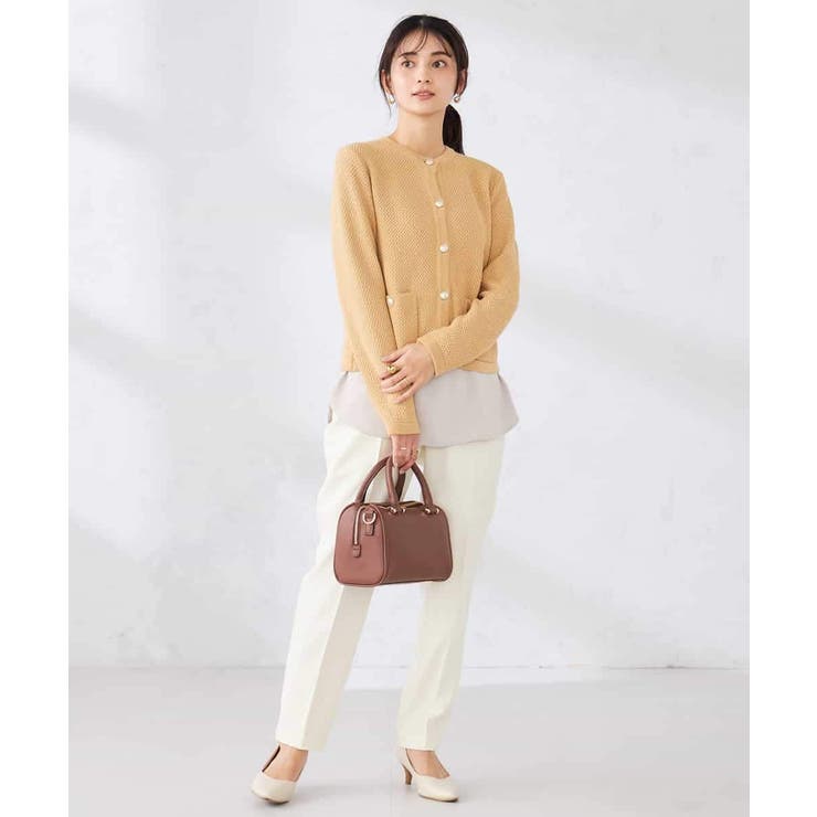 メタルボタンカノコニットジャケット | a.v.v【WOMEN】 | 詳細画像7 