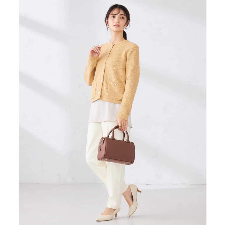 メタルボタンカノコニットジャケット | a.v.v【WOMEN】 | 詳細画像9 