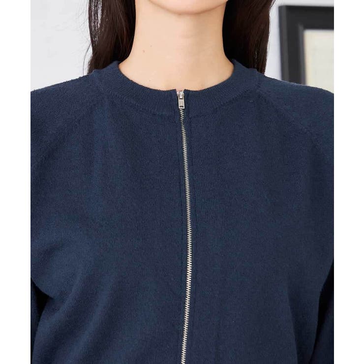 バックギャザーニットブルゾン | a.v.v【WOMEN】 | 詳細画像14 