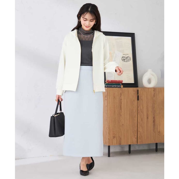 バックフレアダンボールパーカー | a.v.v【WOMEN】 | 詳細画像15 