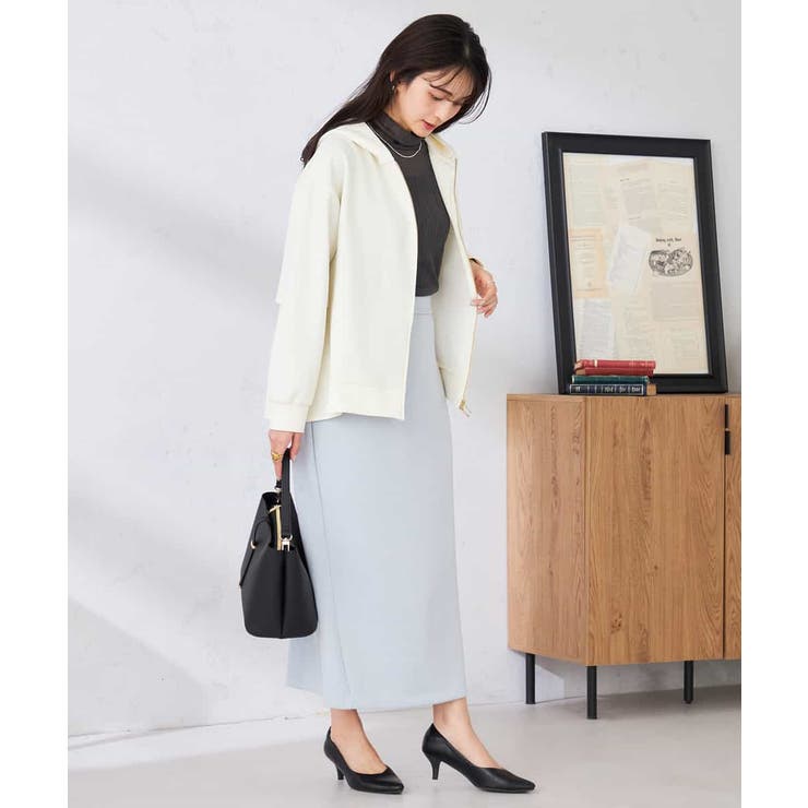 バックフレアダンボールパーカー | a.v.v【WOMEN】 | 詳細画像17 