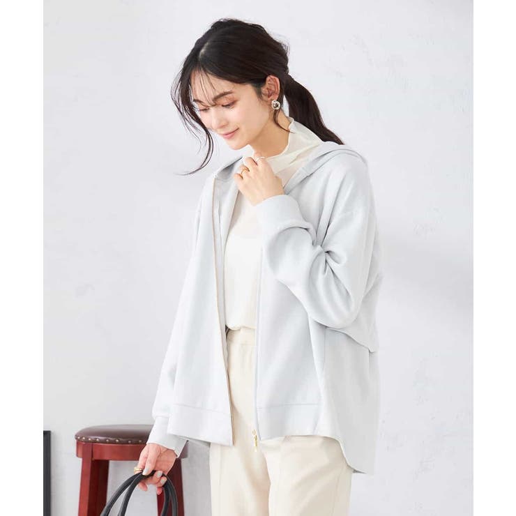 バックフレアダンボールパーカー | a.v.v【WOMEN】 | 詳細画像32 