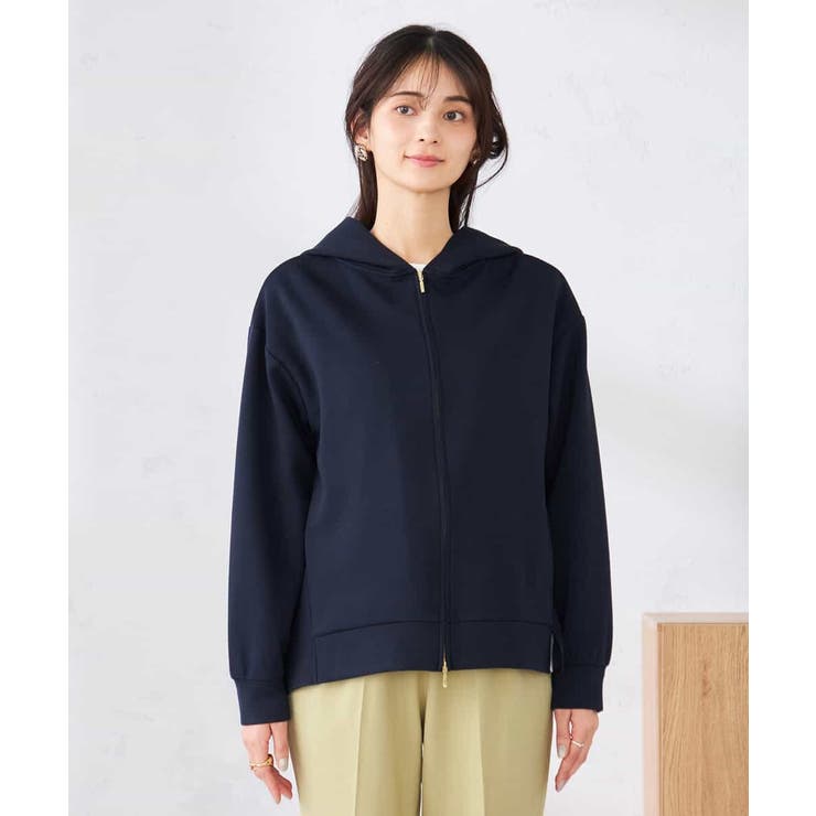 バックフレアダンボールパーカー | a.v.v【WOMEN】 | 詳細画像36 