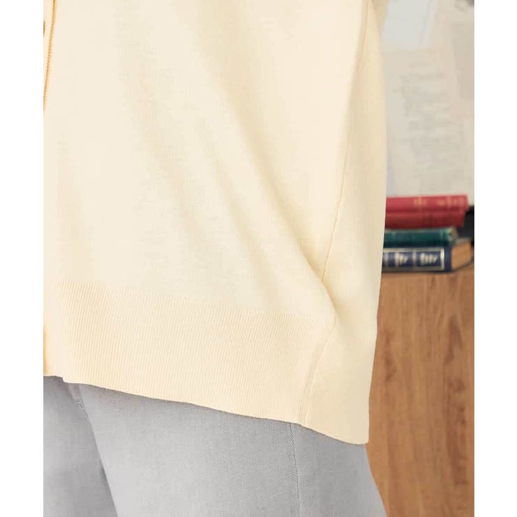 スウェットライクVネックカーディガン | a.v.v【WOMEN】 | 詳細画像20 