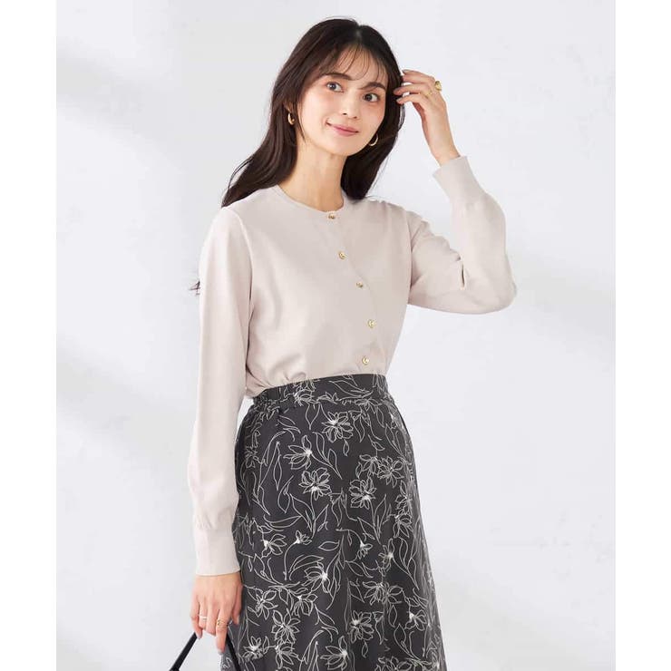 【洗える/UVカット】クルーネックカーディガン | a.v.v【WOMEN】 | 詳細画像19 