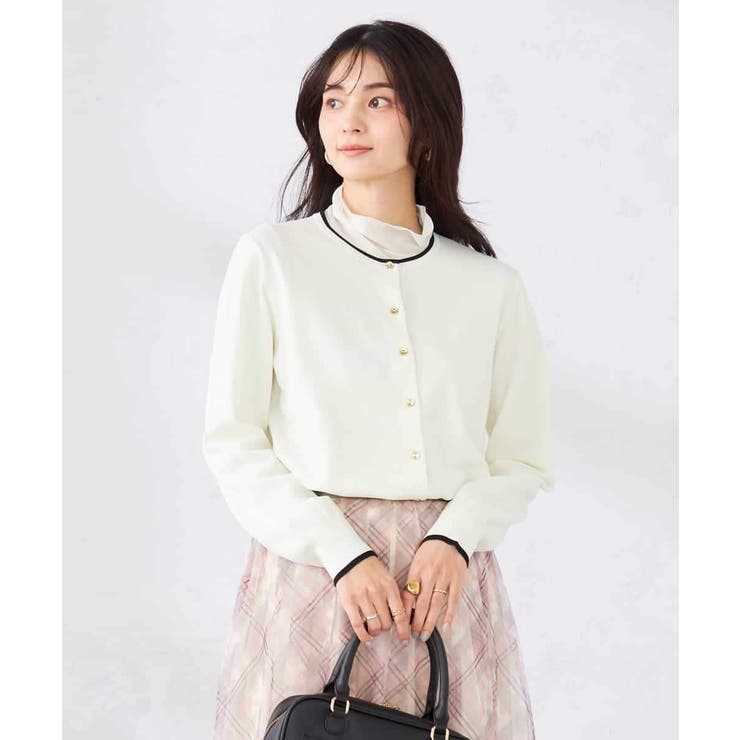 【洗える/UVカット】クルーネックカーディガン | a.v.v【WOMEN】 | 詳細画像27 