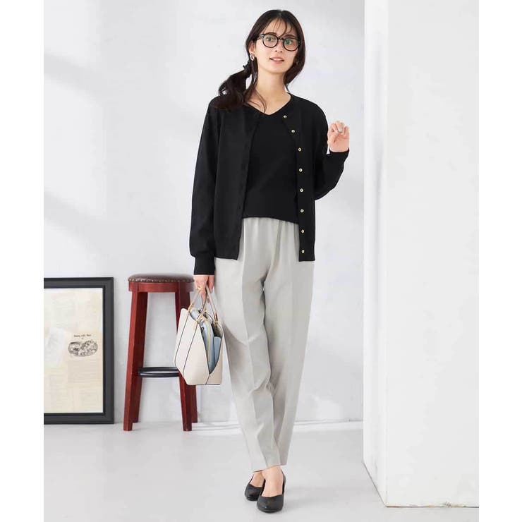 【洗える/UVカット】クルーネックカーディガン | a.v.v【WOMEN】 | 詳細画像35 