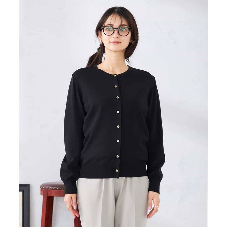 【洗える/UVカット】クルーネックカーディガン | a.v.v【WOMEN】 | 詳細画像41 