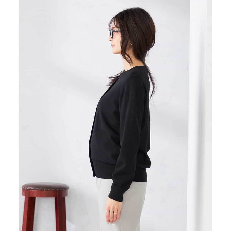 【洗える/UVカット】クルーネックカーディガン | a.v.v【WOMEN】 | 詳細画像42 