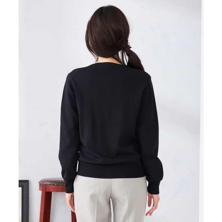 【洗える/UVカット】クルーネックカーディガン | a.v.v【WOMEN】 | 詳細画像43 