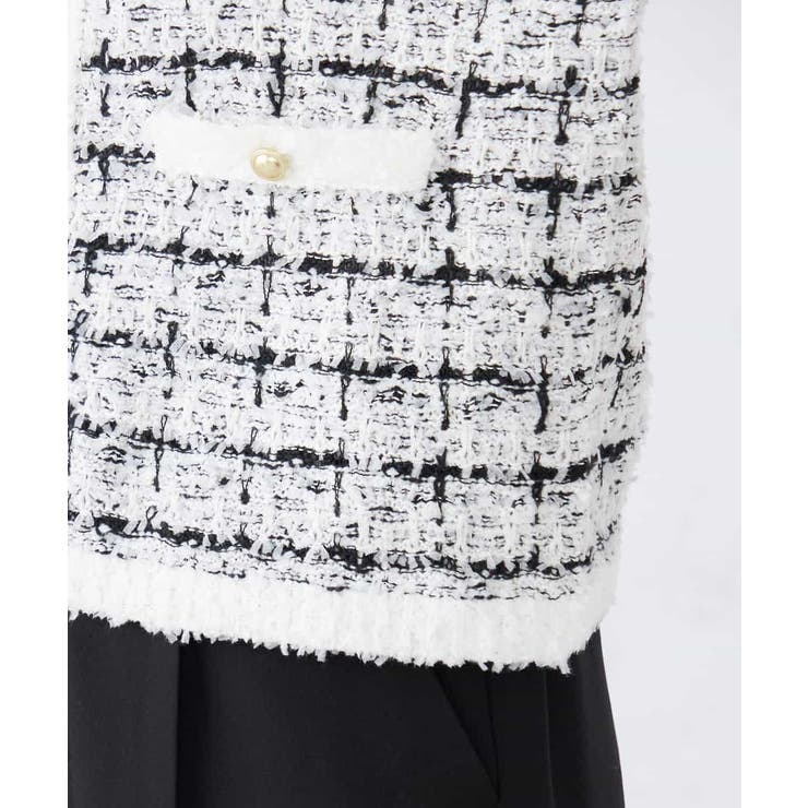 ファンシーツイードカーディガン | a.v.v【WOMEN】 | 詳細画像12 