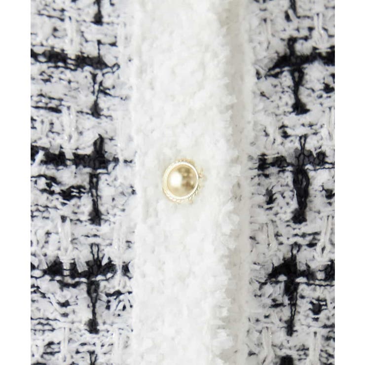 ファンシーツイードカーディガン | a.v.v【WOMEN】 | 詳細画像13 