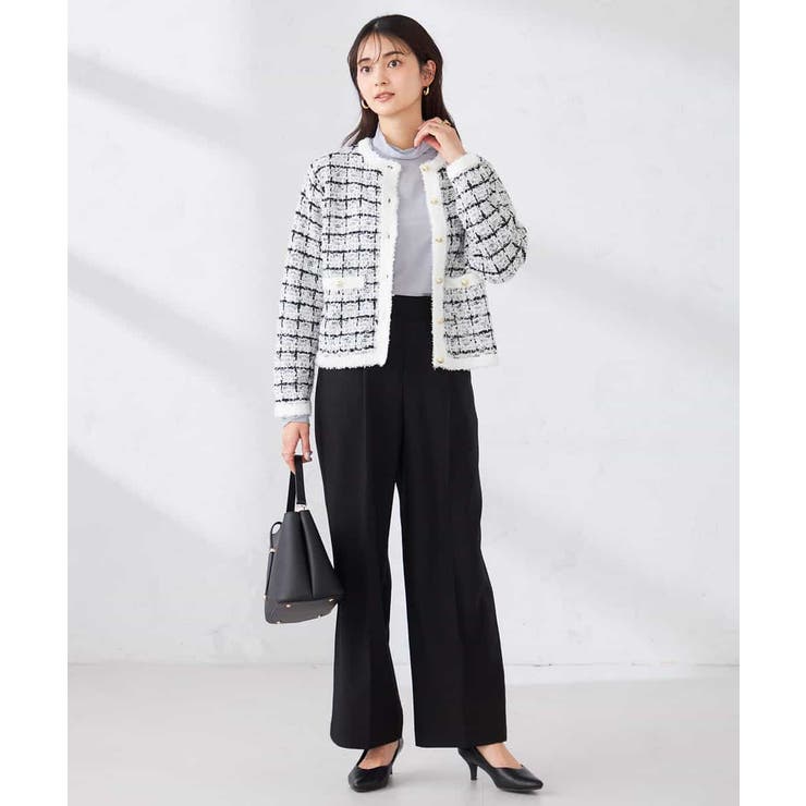 ファンシーツイードカーディガン | a.v.v【WOMEN】 | 詳細画像4 