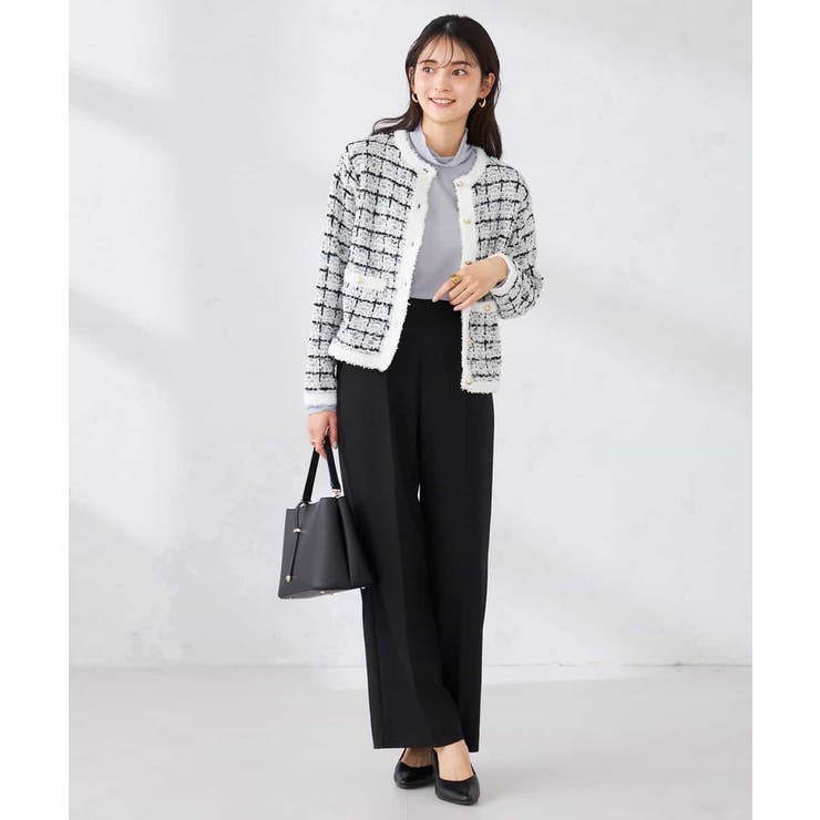 ファンシーツイードカーディガン | a.v.v【WOMEN】 | 詳細画像5 