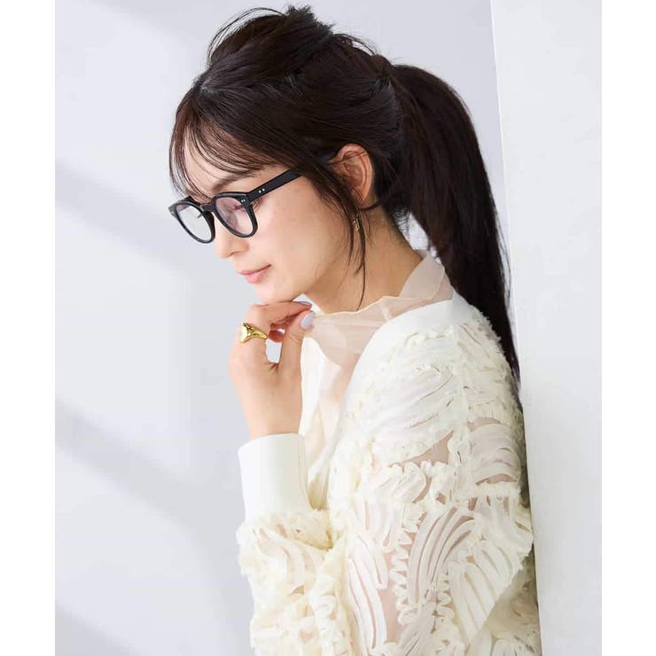 チュール刺繍レースカーディガン | a.v.v【WOMEN】 | 詳細画像7 