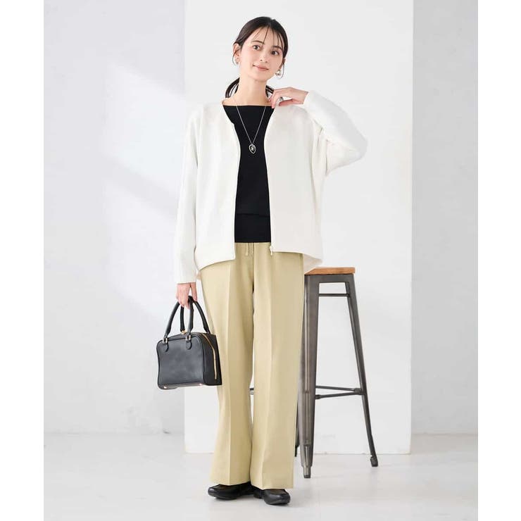 ダンボールジップカーディガン | a.v.v【WOMEN】 | 詳細画像13 