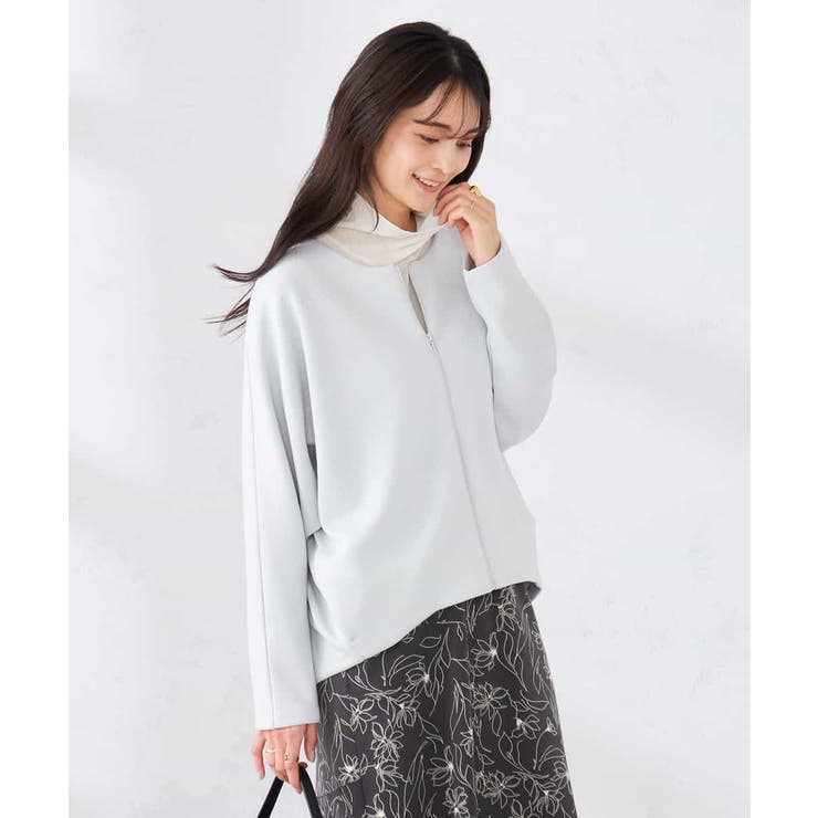 ダンボールジップカーディガン | a.v.v【WOMEN】 | 詳細画像14 