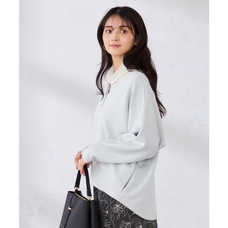 ダンボールジップカーディガン | a.v.v【WOMEN】 | 詳細画像16 