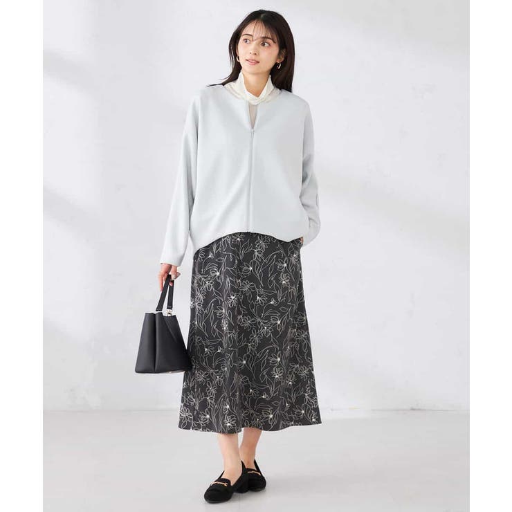 ダンボールジップカーディガン | a.v.v【WOMEN】 | 詳細画像17 